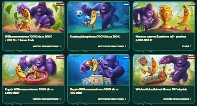 Bonuses im Casinos Online ohne LUGAS mit Paysafe