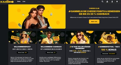 Boni für Spieler aus Deutschland bei Kaasino