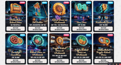 Aktionen im Wyns Casino