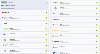 Zoccer Casino Zahlungsmethoden