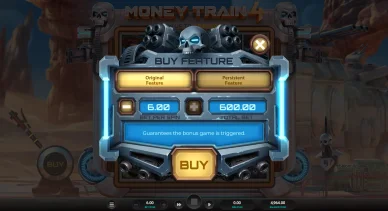 Money Train 4 achat du bonus. Money Train 4 Buy Feature.