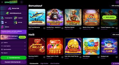 Spinmama – Neue Online Casino CH
