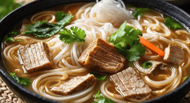 Kuy teav Ko Kho, лапша