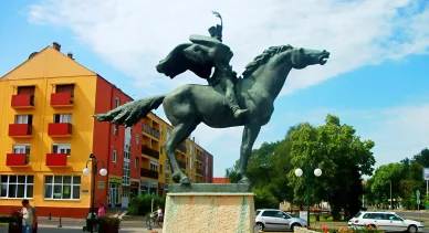 Bocskai István emlékműve, Hajdúszoboszló Hajdúszoboszló Bocskai István