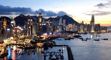 Ночной Гонконг