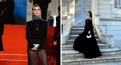 Яна на Червоній доріжці та у Каннах