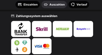 Auszahlung Casino Auszahlungsmethoden Online Casino Hertzbetz