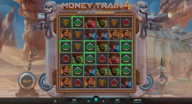 Money Train 4 gains Scatter Pays. Money Train 4 combinaison gagnante.