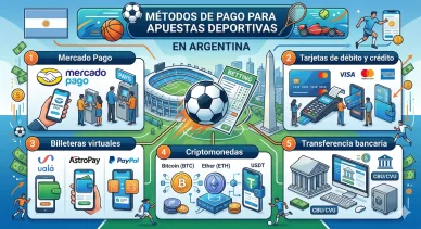 Métodos de pago para apuestas deportivas online en Argentina