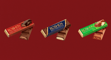 Roshen, батончики