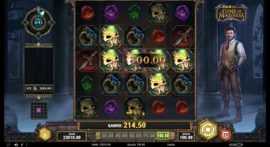 Tome of Madness combinaison gagnante. Tome of Madness gain avec un cluster.