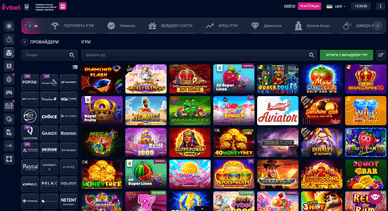 Ігрові автомати Vbet casino