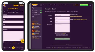 dostępne kanały komunikacji