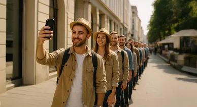 مؤثّر على وسائل التواصل يقود متابعيه