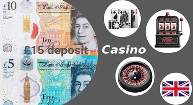 15 deposit casino