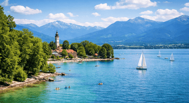 Bayerns Chiemsee