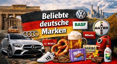 Beliebte deutsche Marken – bekannte Unternehmen aus Deutschland