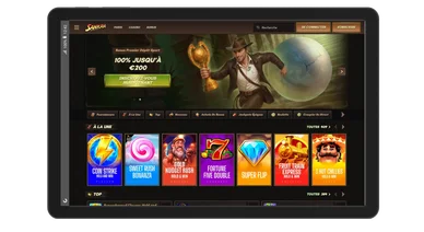 Accueil jeux Sankra casino.