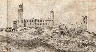 Zamek w Chęcinach, rok 1781