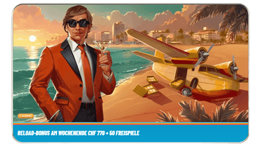 Weekend-Reload-Bonus Den Weekend-Reload-Bonus bei Vegasino