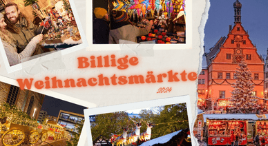 Billige Weihnachtsmärkte