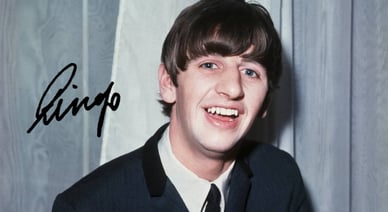 Ringo Starr autograph