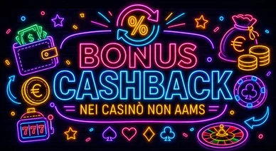 Bonus cashback non AAMS