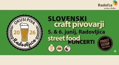 Okusi piva Radovljica 2026