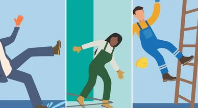 The Danger of Slips and Falls