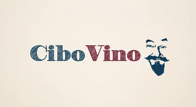 Cibo Vino logo de la marque.