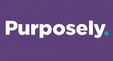 الشعار الرسمي لعلامة Purposely التجارية
