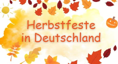 Herbstfeste in Deutschland 2025: Termine, Bräuche & die besten Events im Herbst