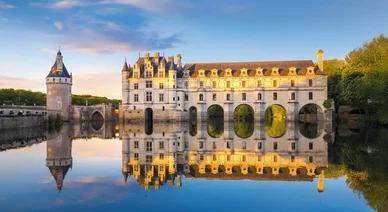 Le Château de Chenonceau en France.