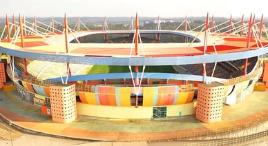 O moderno Estádio Municipal de Aveiro