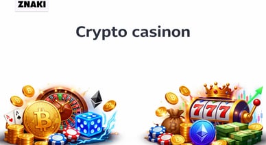 Crypto casino - huvudbild