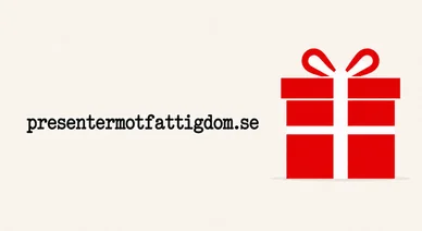 Presenter mot fattigdom