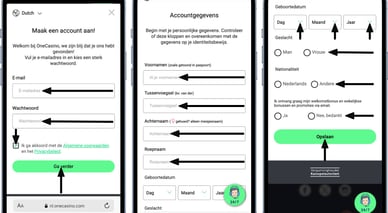 One casino nederland registreren