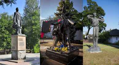Пам’ятники Олександрові Довженку