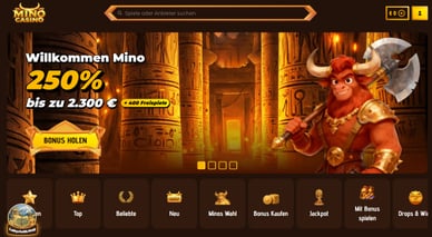 MinoCasino mit Banküberweisung