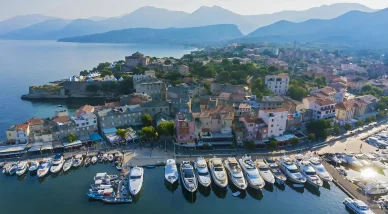 Panorama di Saint Florent (San Fiorenzo) Saint Florent Corsica