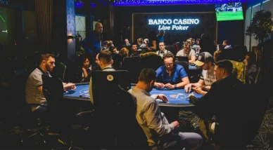 Pokerové stoly v Banco Casino Košice