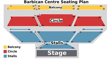 barbican hall seating plan