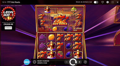 Jackpot Leon Casino, Portugal, 22 de janeiro de 2026, às 10:03