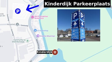 kinderdijk parkeren
