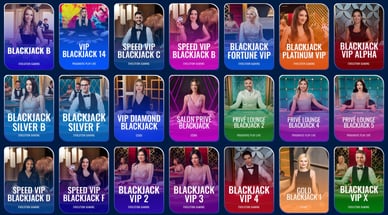 Blackjack netissä