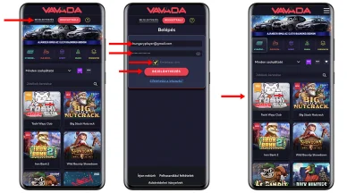 Vavada bejelentkezés