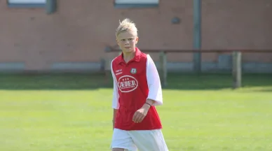 Młody Erling Haaland Brune