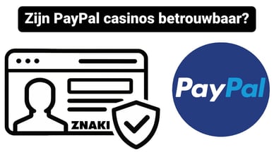 Paypal casinos betrouwbaar