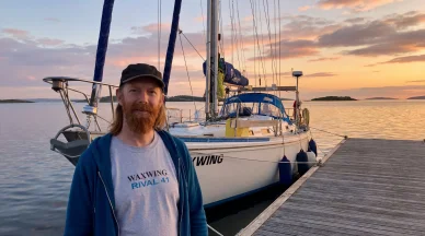Peter ready to sail solo around the world