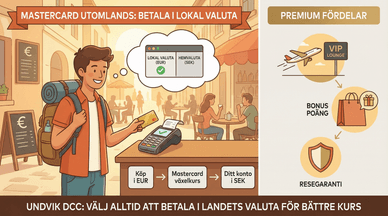 Mastercard utomlands